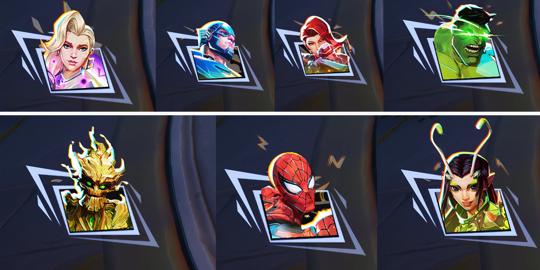 Competencia del héroe de los rivales de Marvel