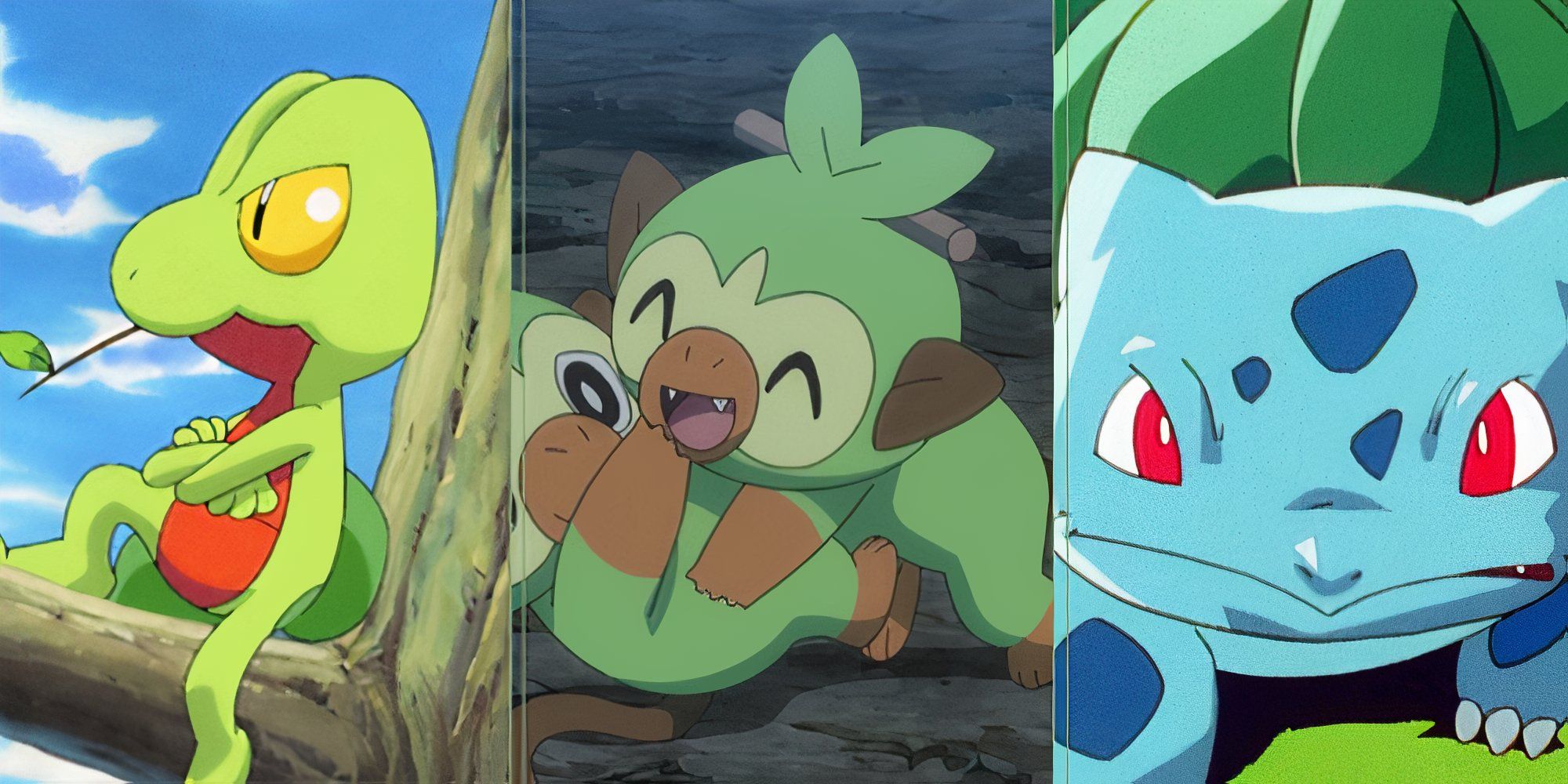What are the best pok mon grass starters 