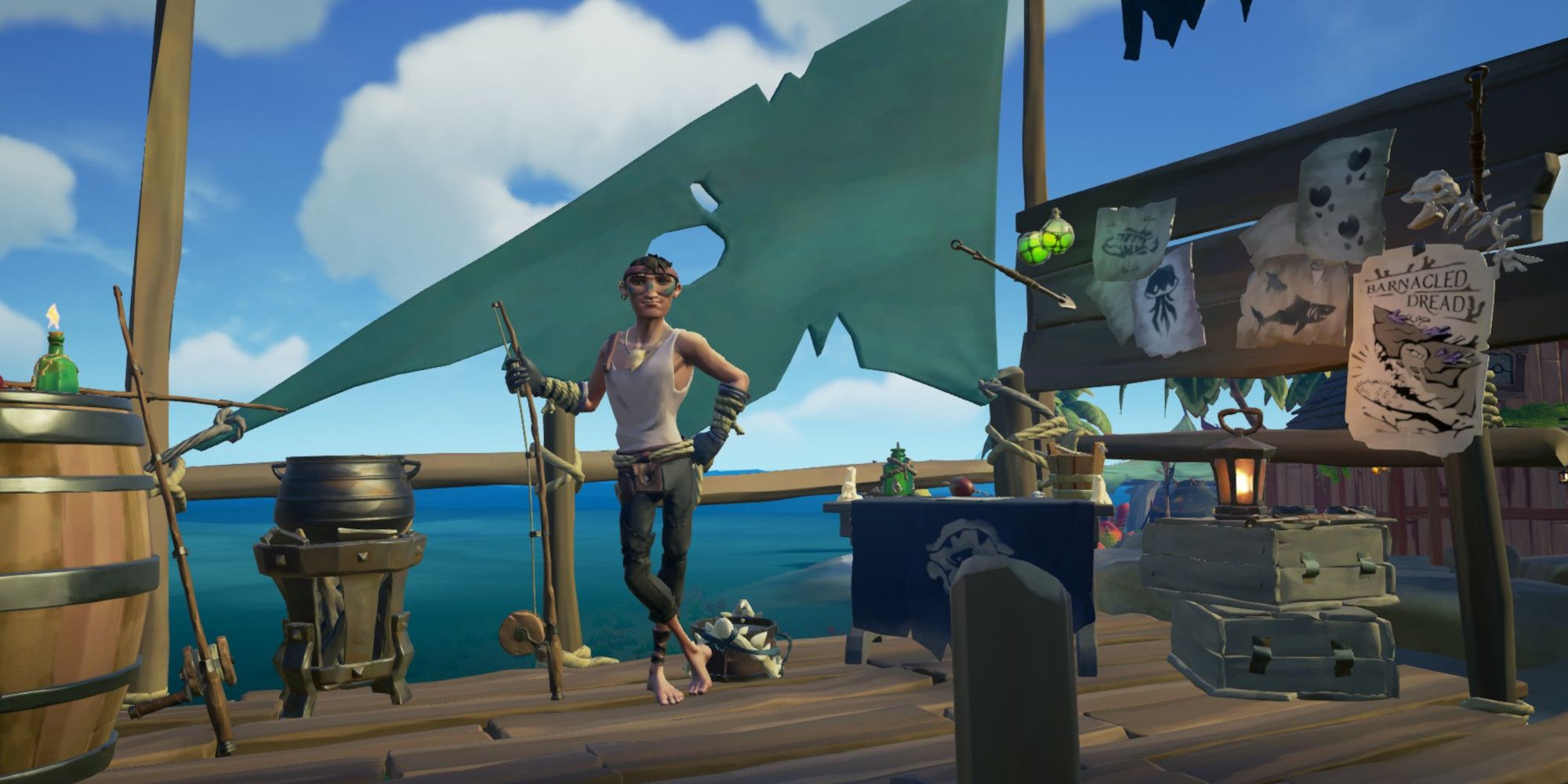 Un représentant de l'appel de Hunter dans Sea of ​​Thieves. 