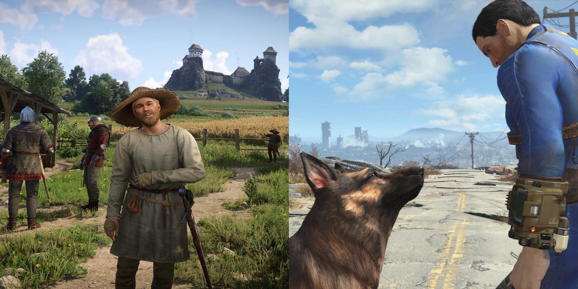Kingdom Come Deliverance 2 and Fallout 4