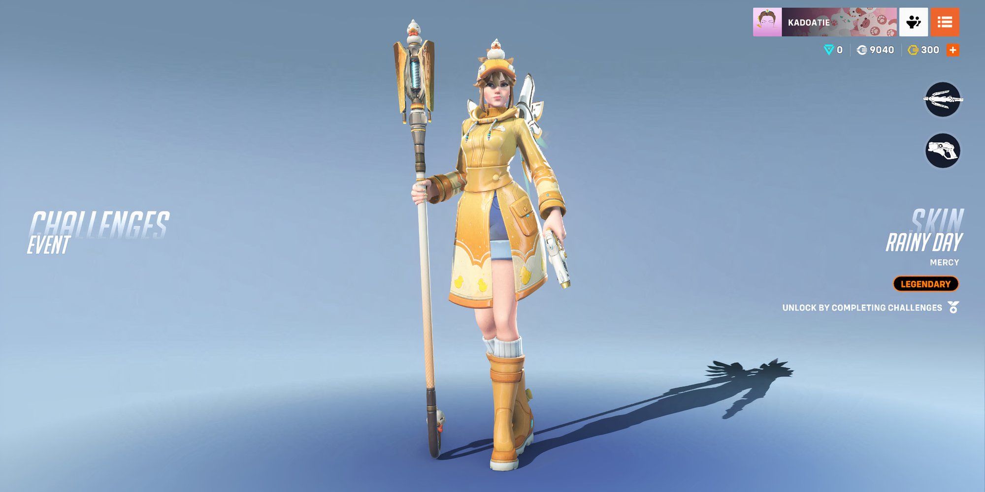 Overwatch Rainny Day Mercy