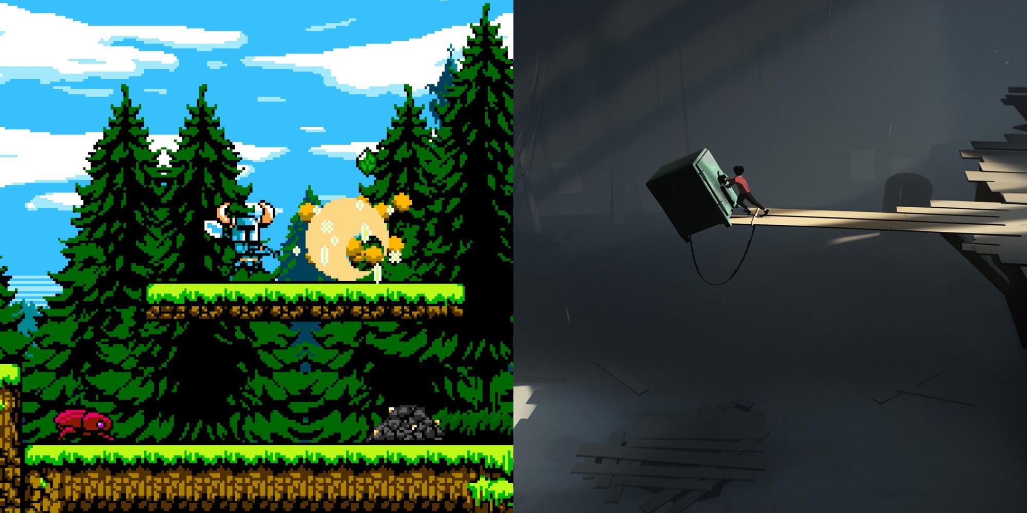 Shovel Knight Treasure Trove and Inside