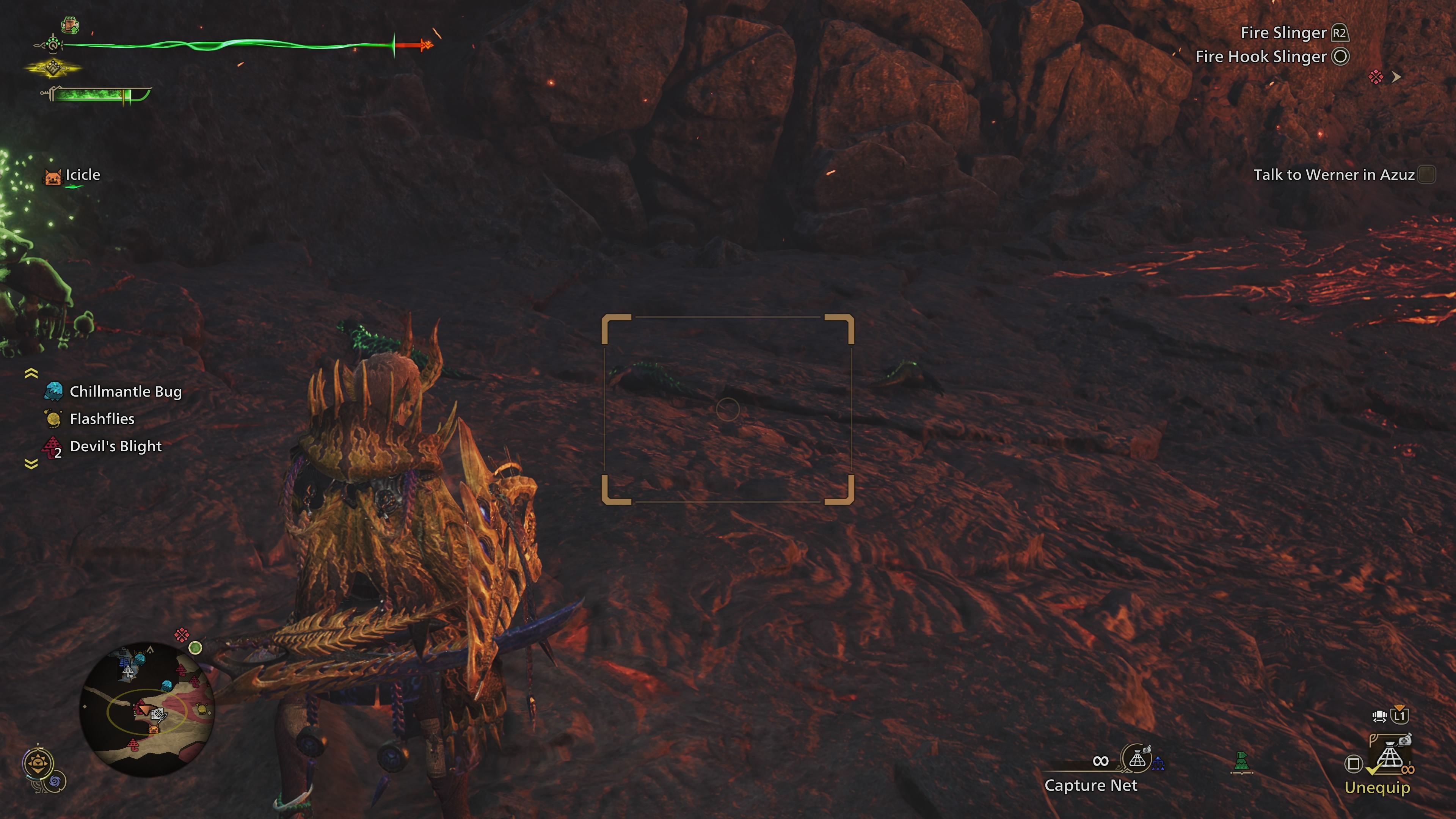 Ember Rufflizard Locations in Monster Hunter Wilds