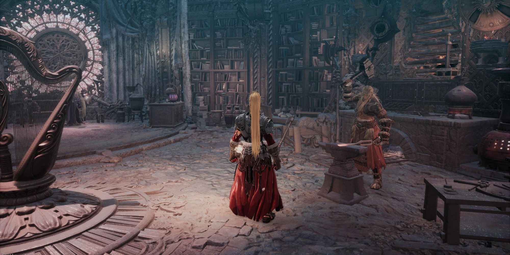 Khazan et forgeron à la crevasse