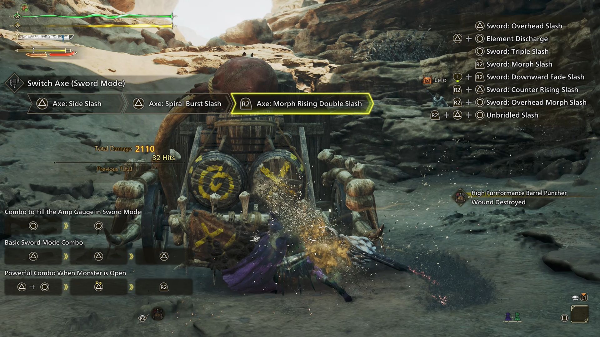 Monster Hunter Wilds Switch Ax Morph Rising Double Shash