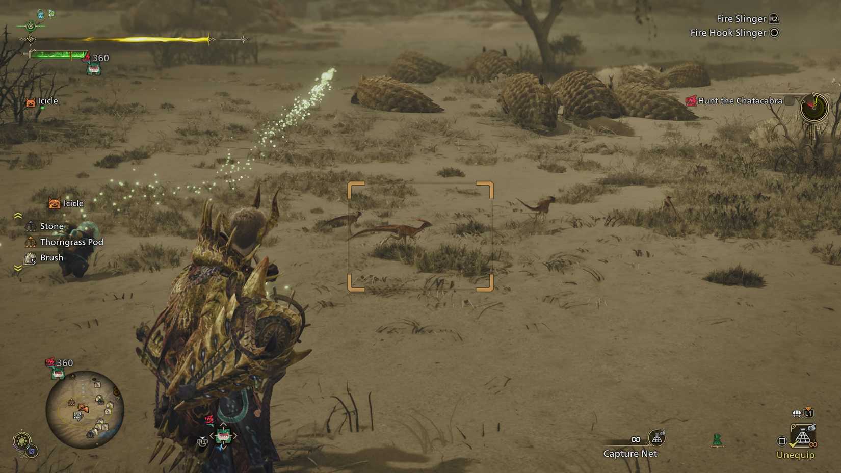 Tracktail Lizard Location in Monster Hunter Wilds
