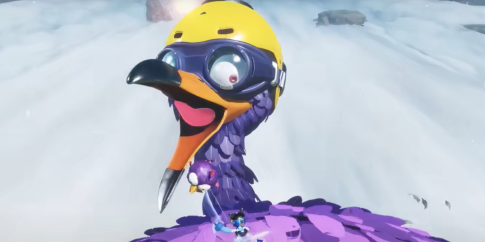 Astro Bot Falcon McFly boss battle mid attack
