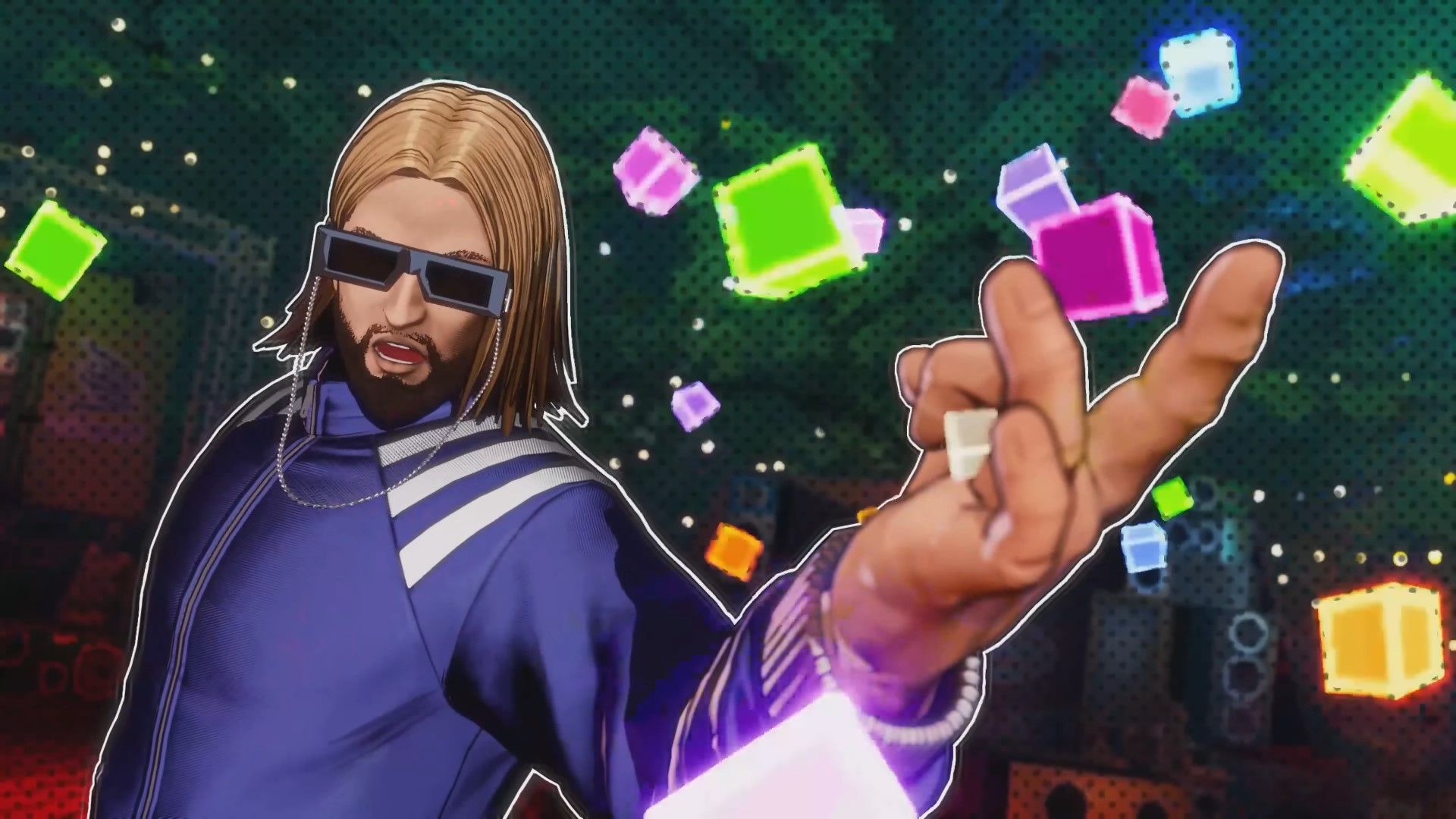 Fatal Fury City of the Wolves Salvatore Ganacci special move animation intro