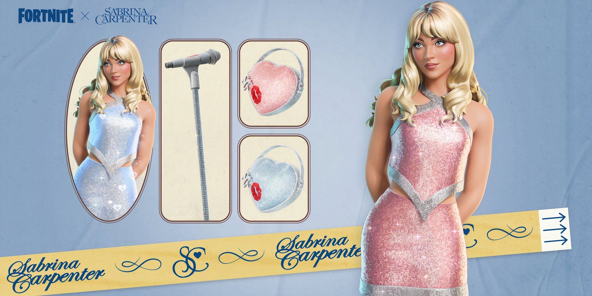 Sabrina Carpenter Sweet Bundle Fortnite