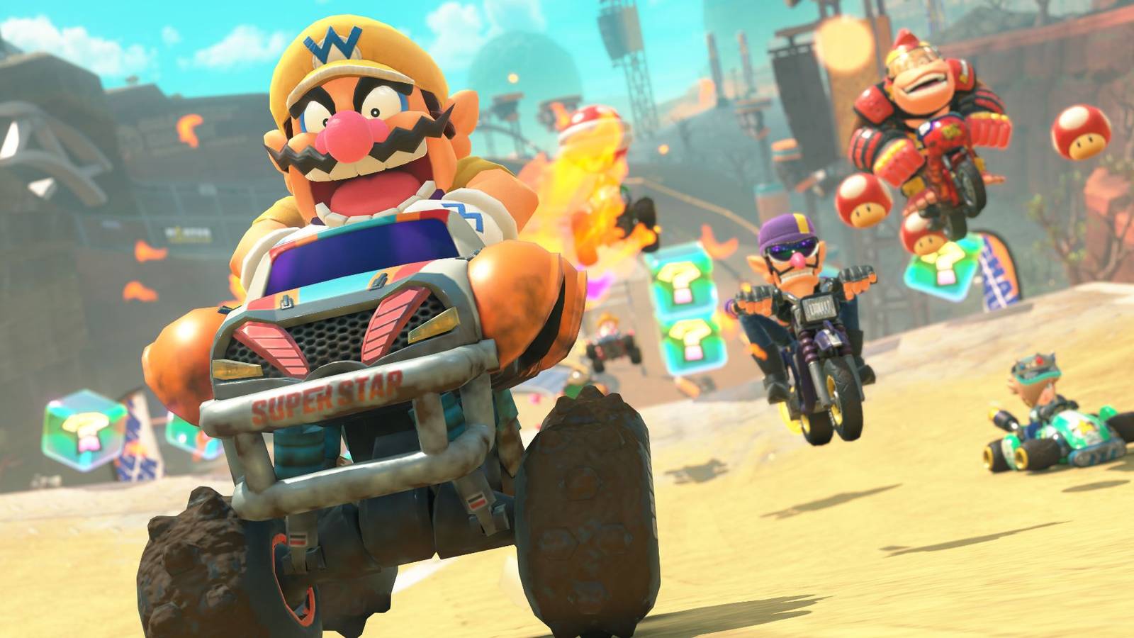 Mario Kart World File Size Revealed, Much Smaller Than Expected