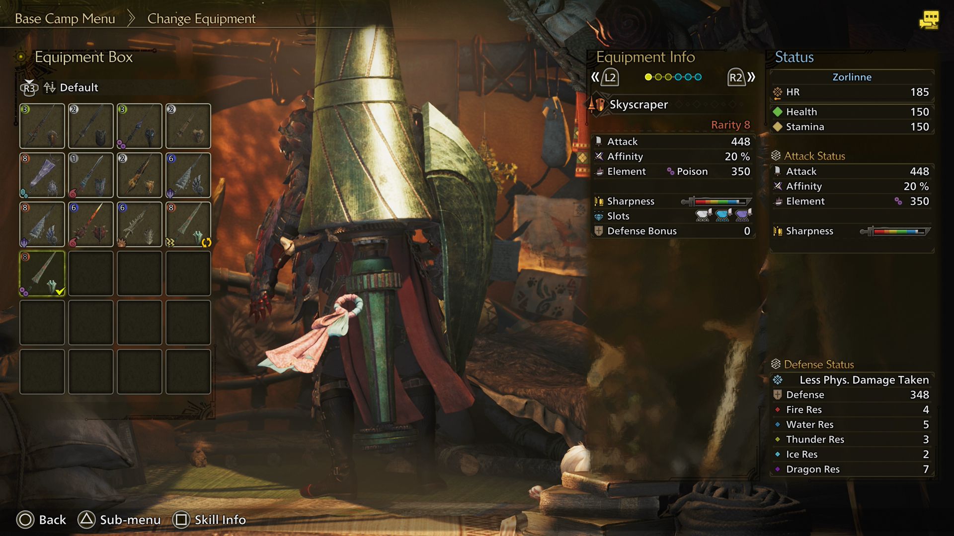 Lance Tank Build in Monster Hunter Wilds