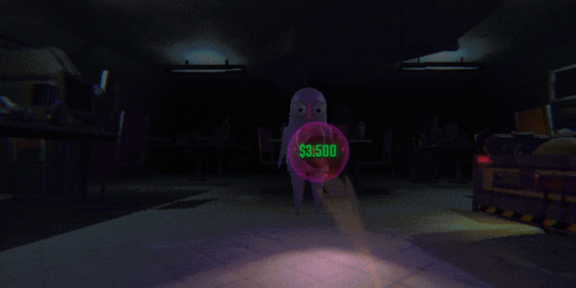 Un orbe de Monster Repo que tiene un jugador y observó por otro.