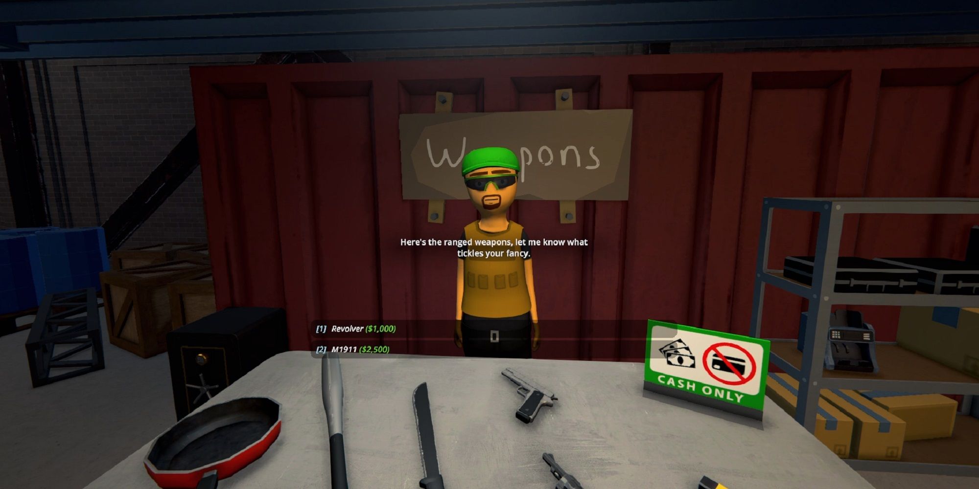 All Weapons in Schedule 1