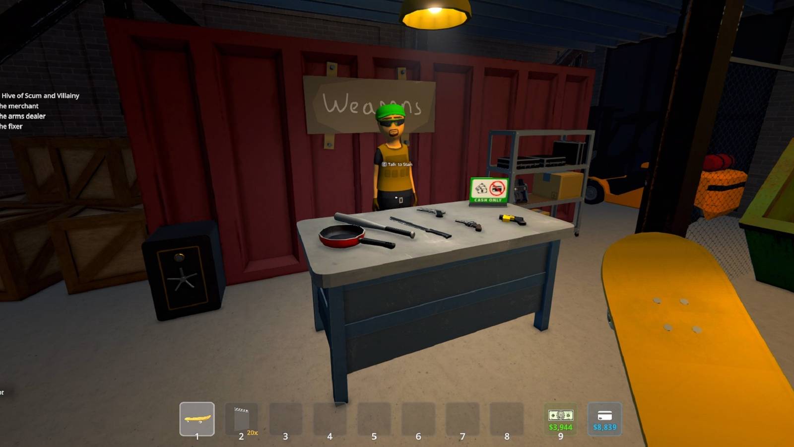 All Weapons in Schedule 1