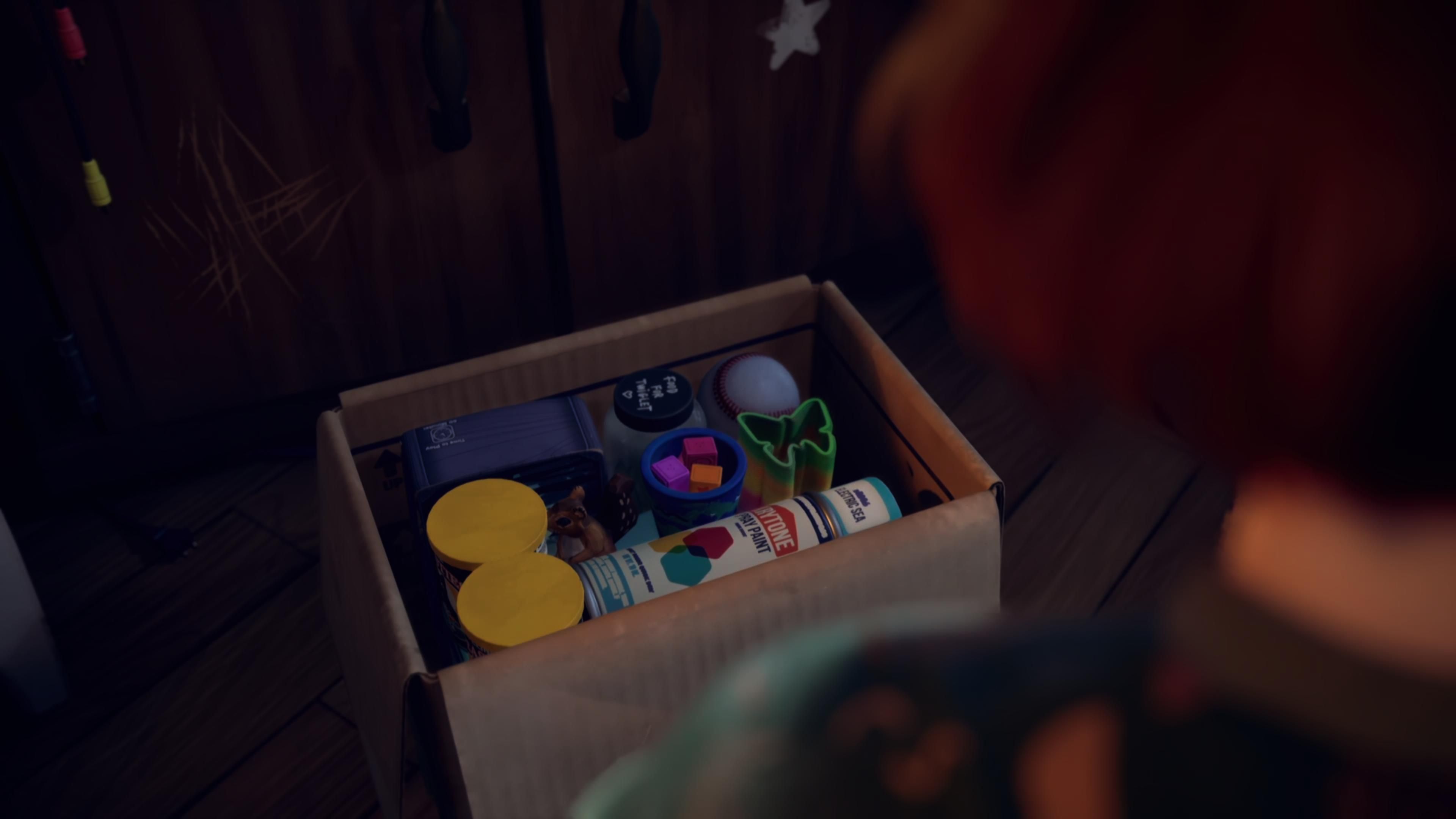 Moving Box Puzzle Solution in Lost Records: Bloom & Rage