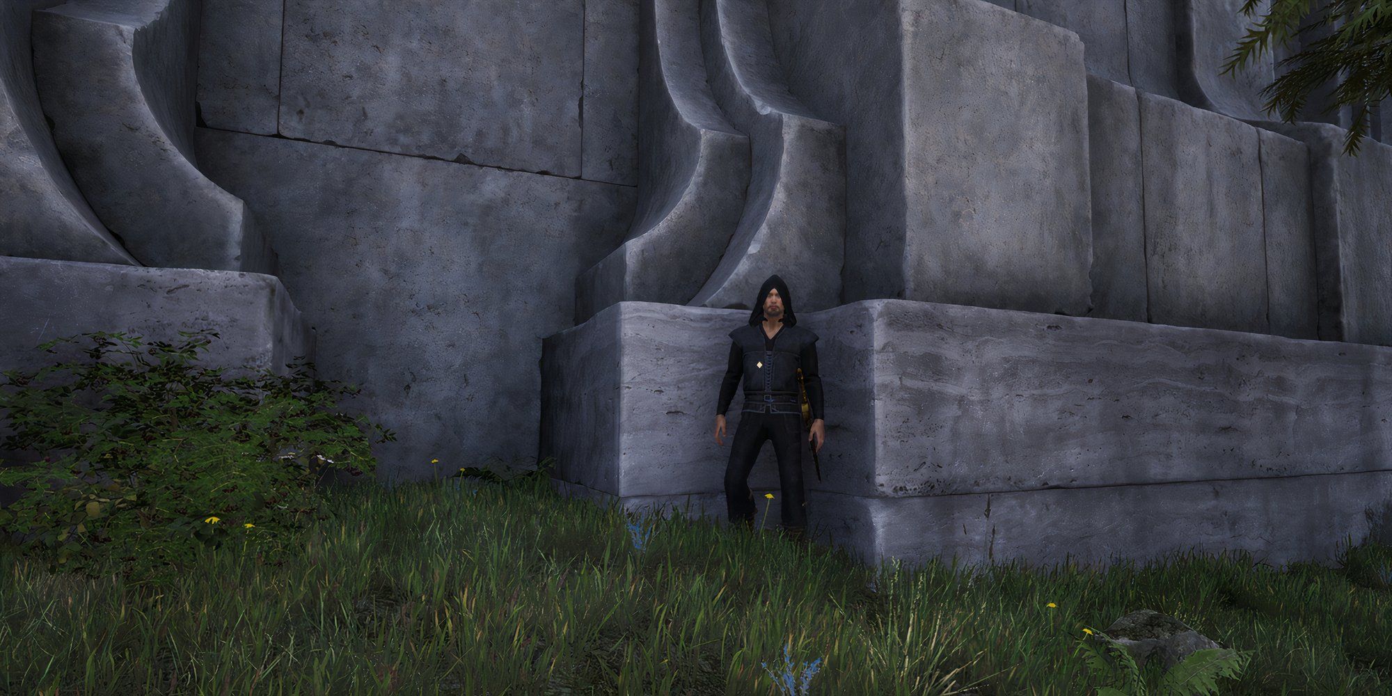 The Elder Scrolls Oblivion Remastered Shady Sam Outside Wall