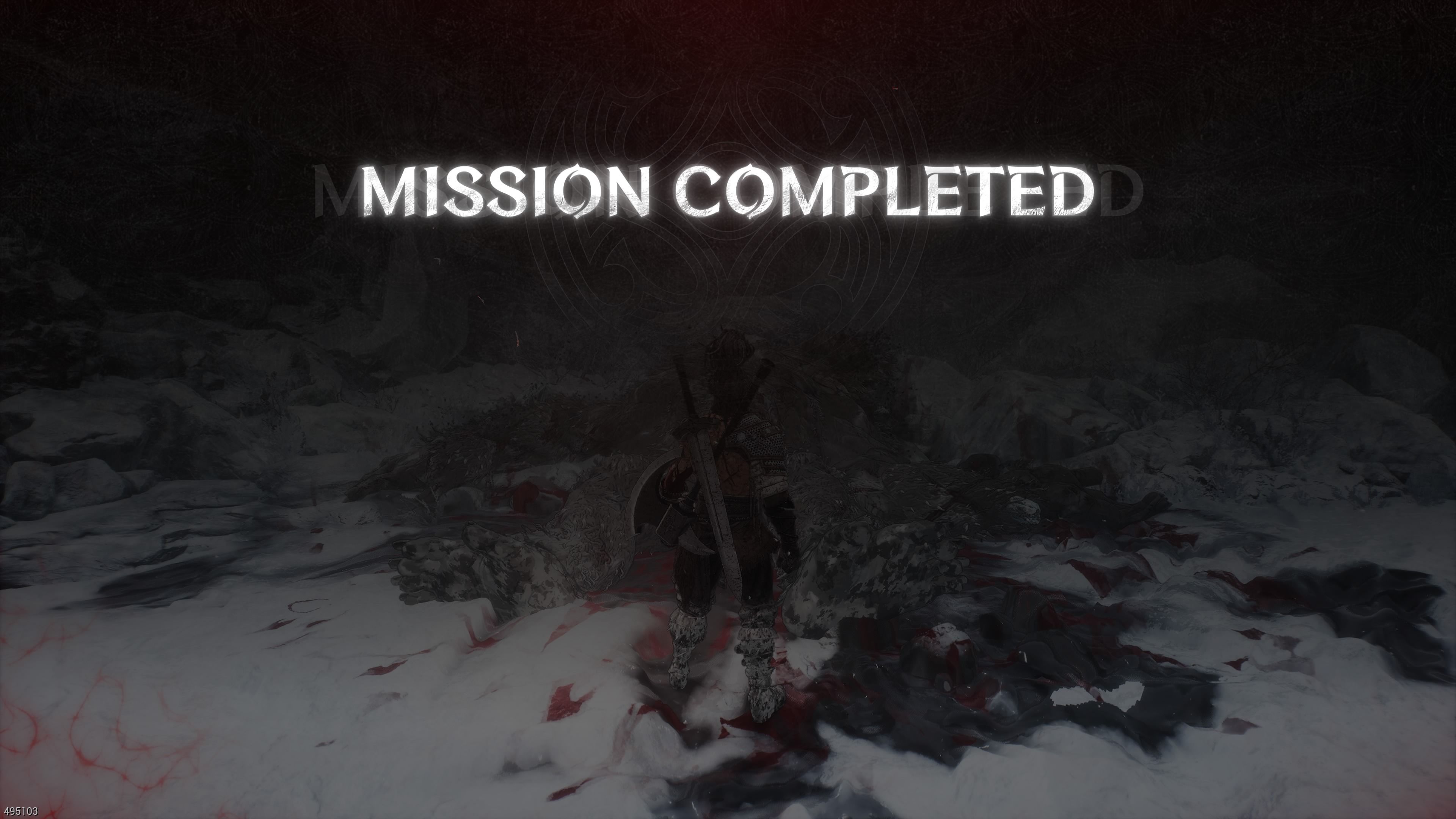 Écran terminé Mission Le premier Berserker Khazan