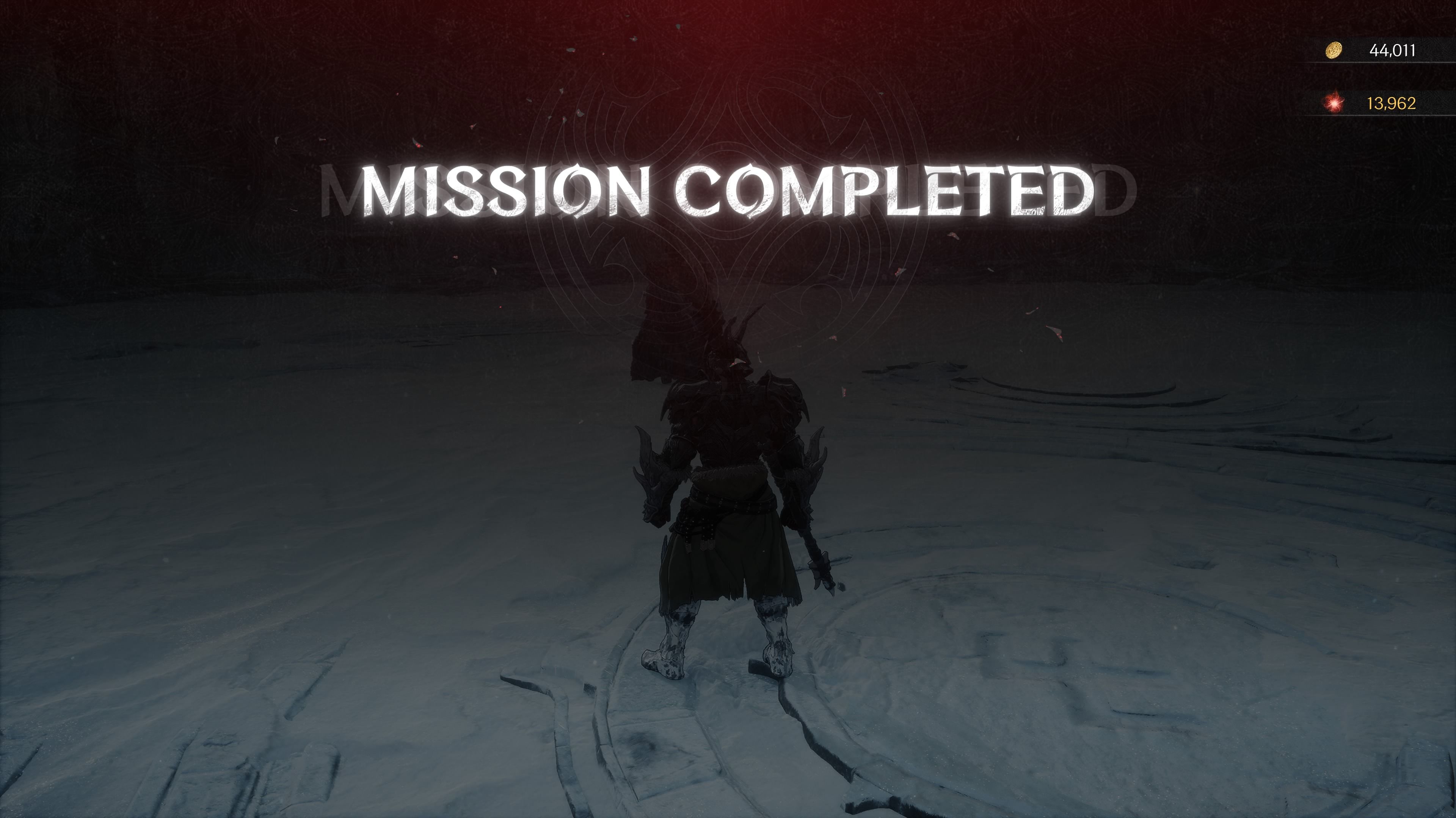 Mission a terminé le premier Berserker Khazan