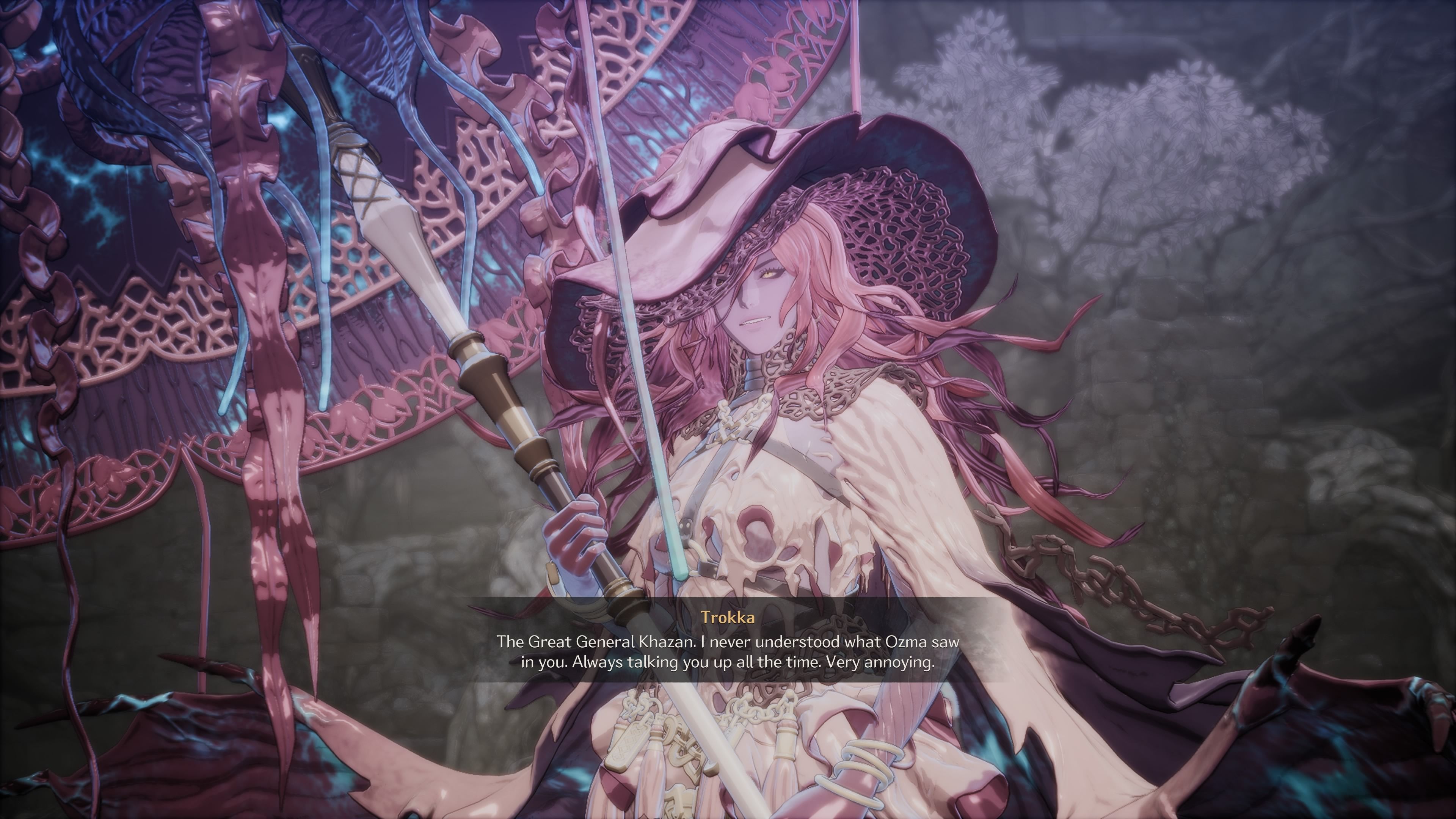 Trokka Boss Fight the First Berserker: Khazan