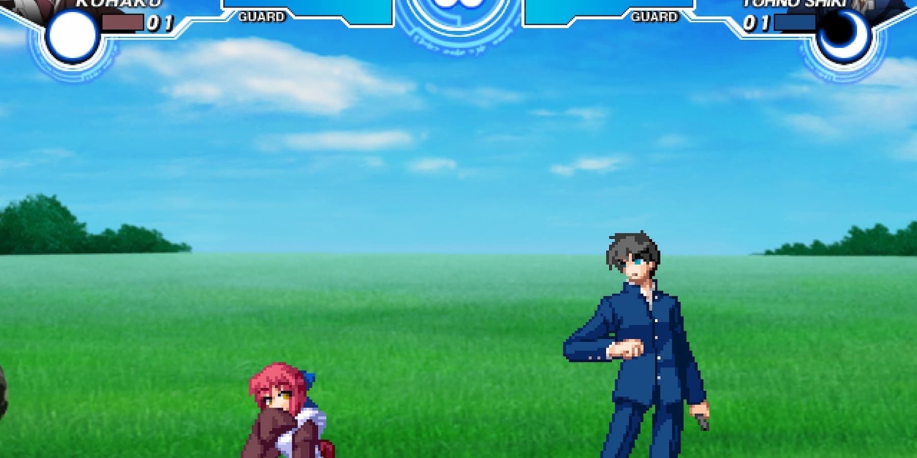 Image of the Field stage in Melty Blood