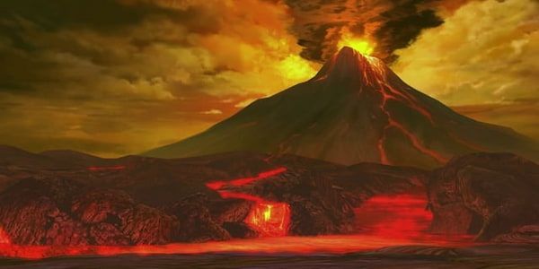 Image of the Volcanic Rim in Street Fighter IV