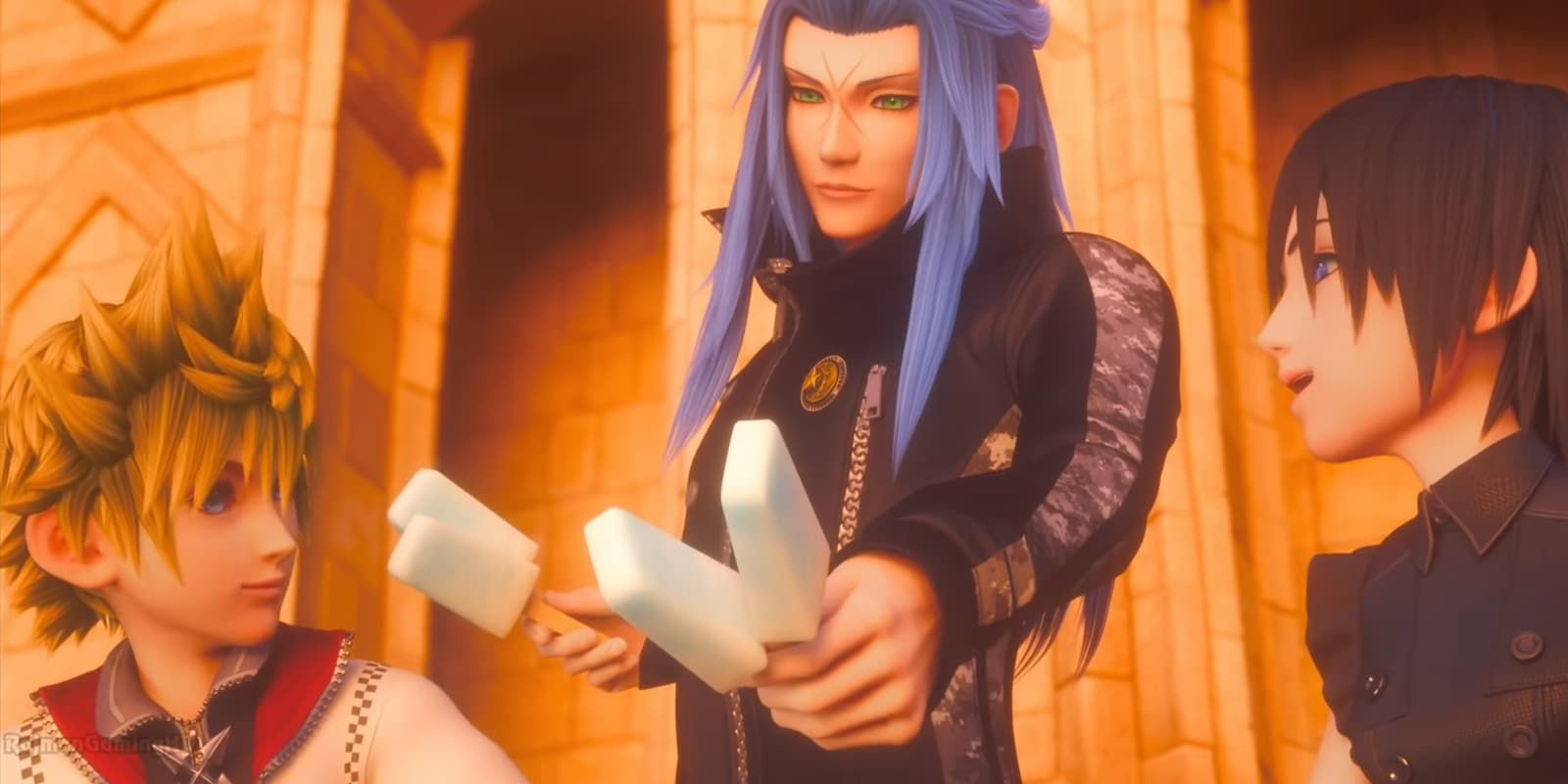Image of Saix in Kingdom Hearts 3