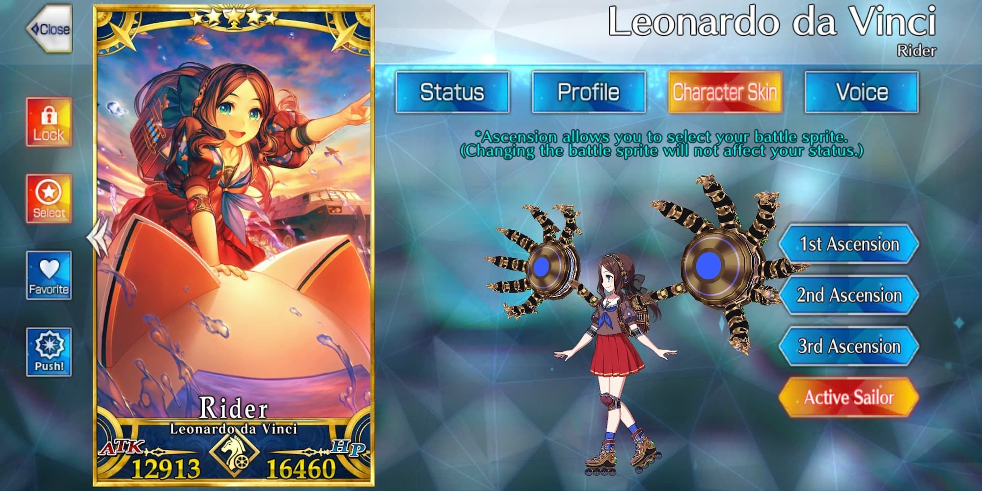 Screenshot of Leonardo Da Vinci (Rider)