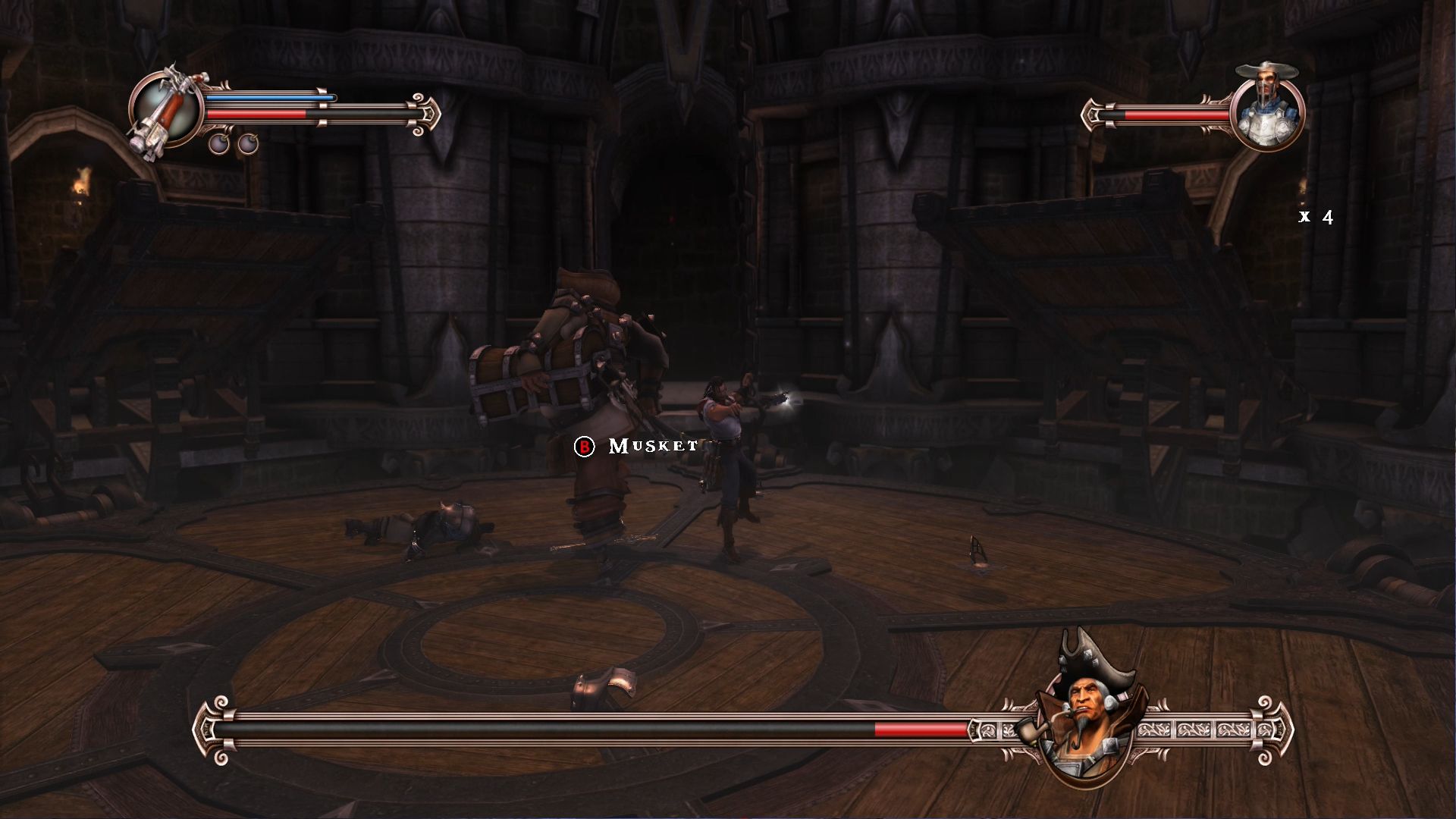 Captain Blood Fighting Don Sebastian