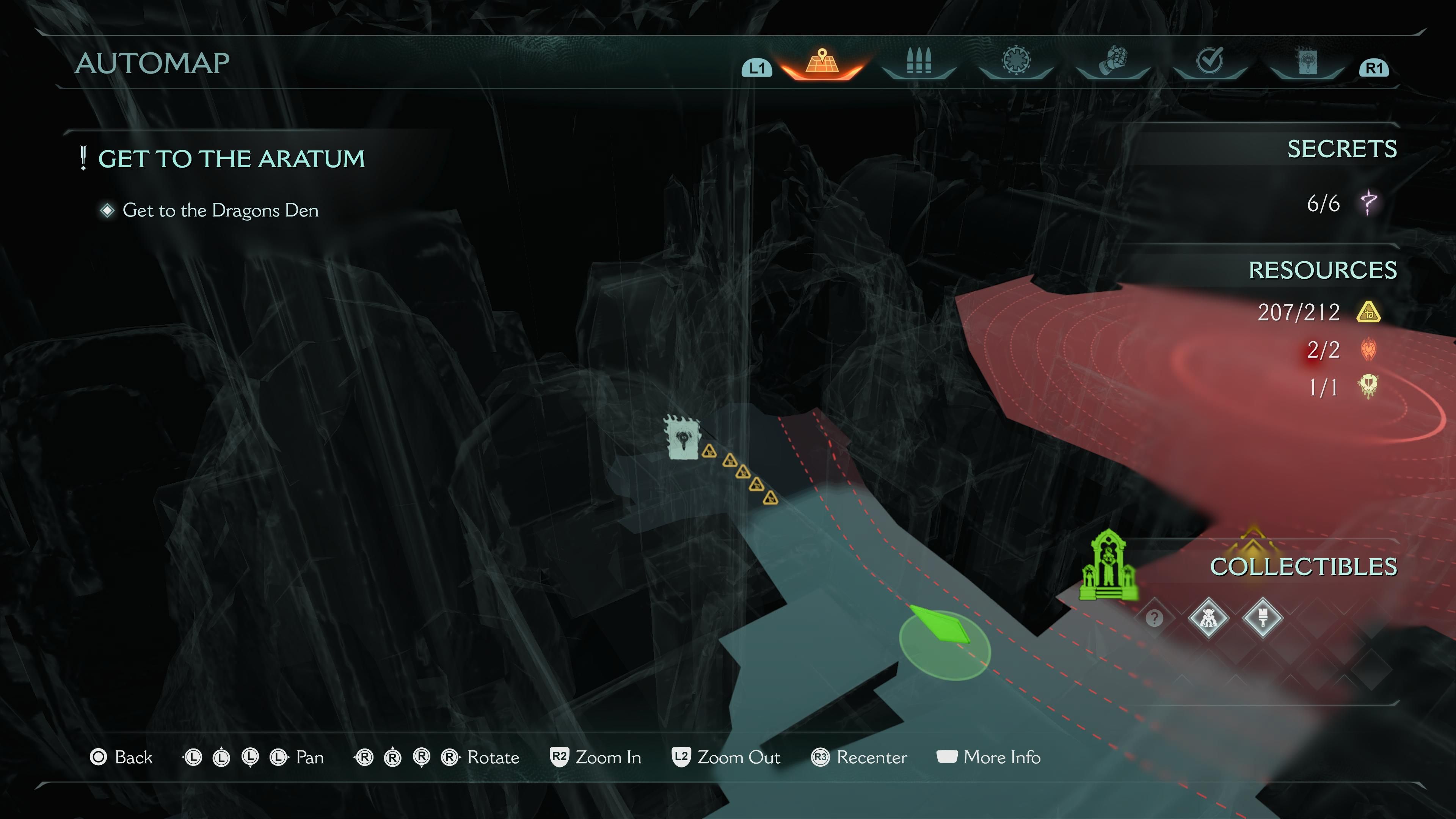 Doom: The Dark Ages: All Collectibles in Sentinel Barracks