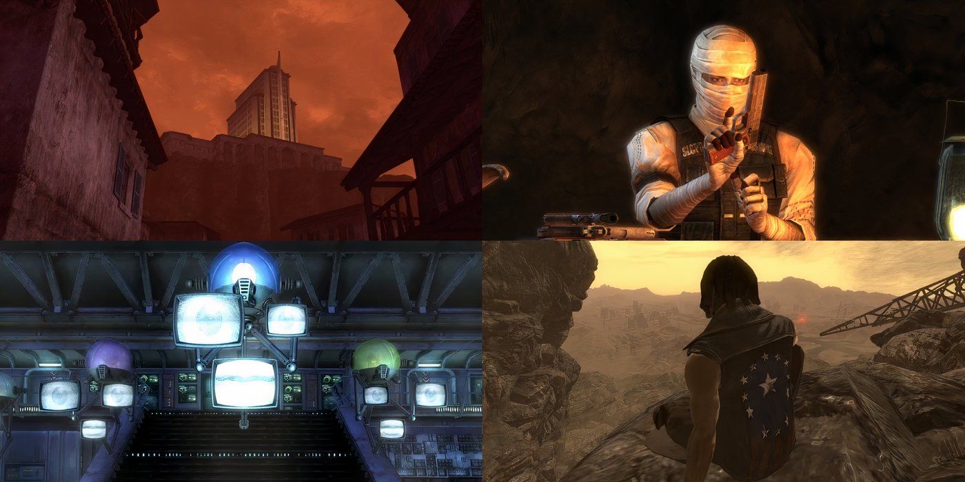 Fallout-New-Vegas-DLCs-Dead-Money-the-Sierra-Madre-Honest-Hearts-the-Burned-Man-Old-World-Blues-the-Think-Tank-and-Lonesome-Road-Ulysses