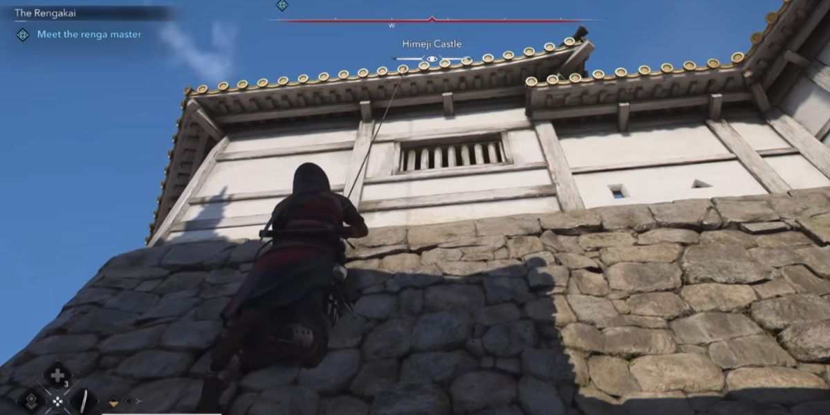 Himeji Castle Infilitration Assassin's Creed Shadows