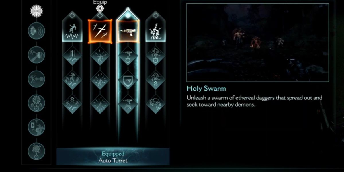 Holy Swarm Shield Rune in Doom: The Dark Ages