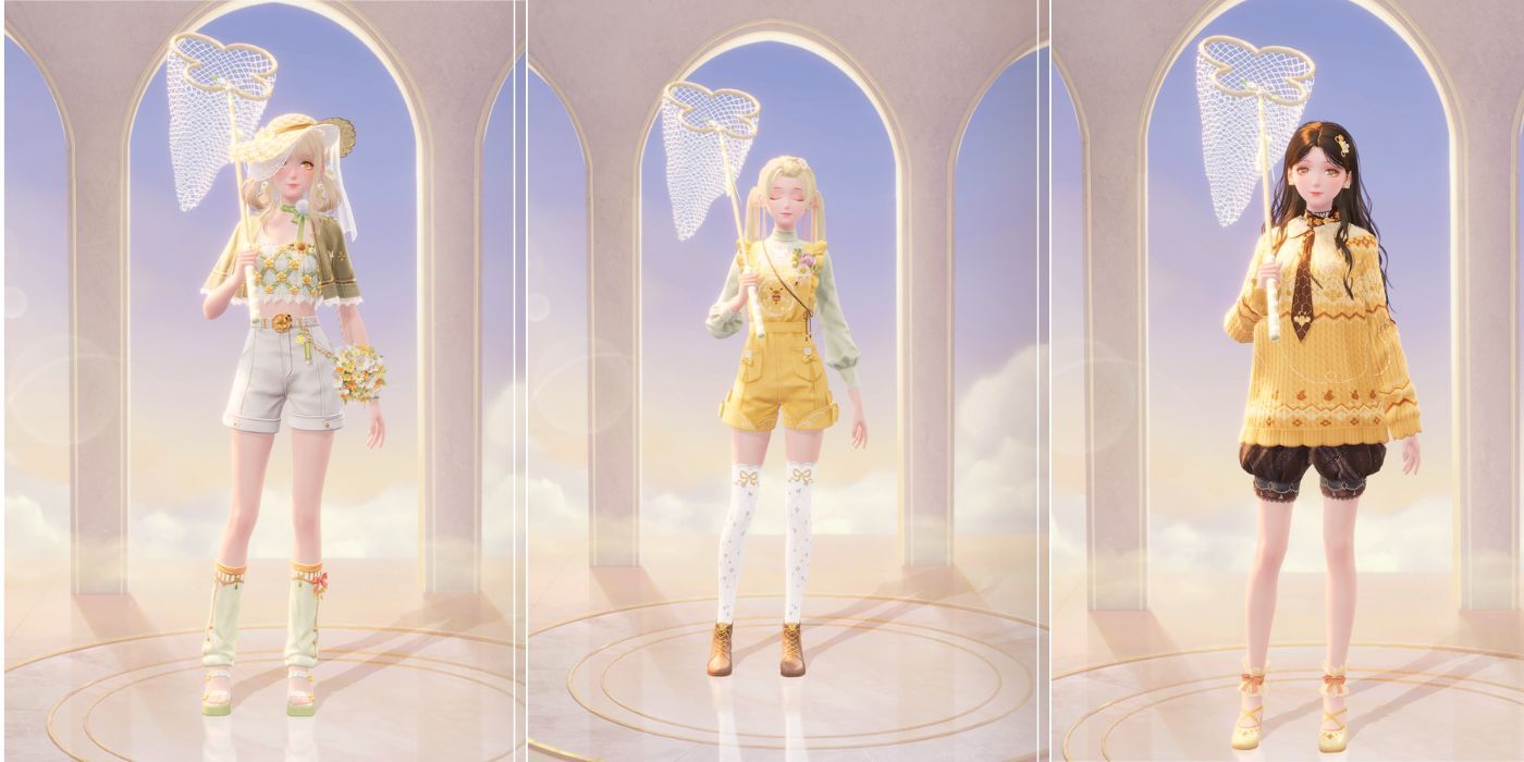 Infinity Nikki Bug Catching Ability Outfits