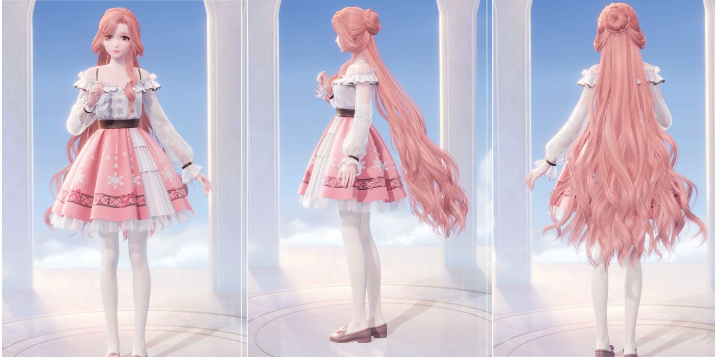 Infinity Nikki Drifting Thoughts Hairstyle