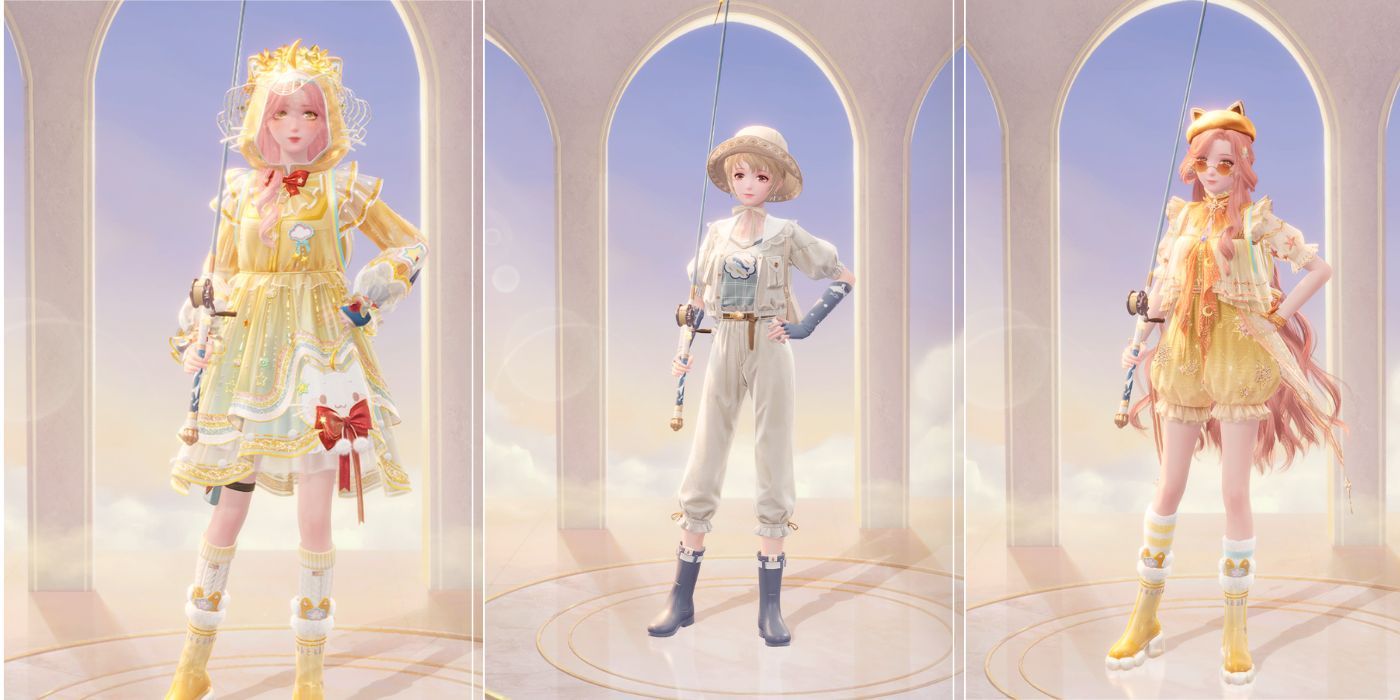 Infinity Nikki Fishing Ability Outfits