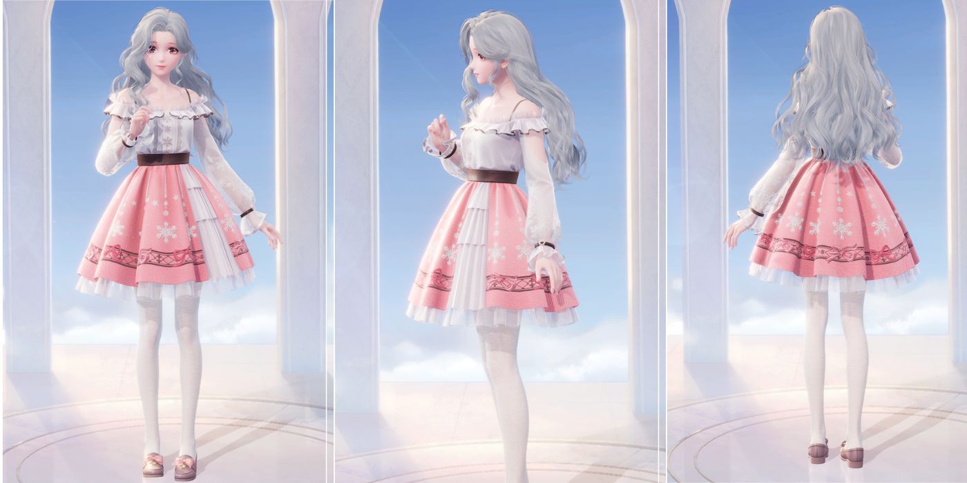Infinity Nikki Luminous Waves Hairstyle