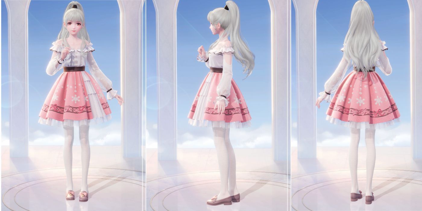 Infinity Nikki Rushing Gale Hairstyle