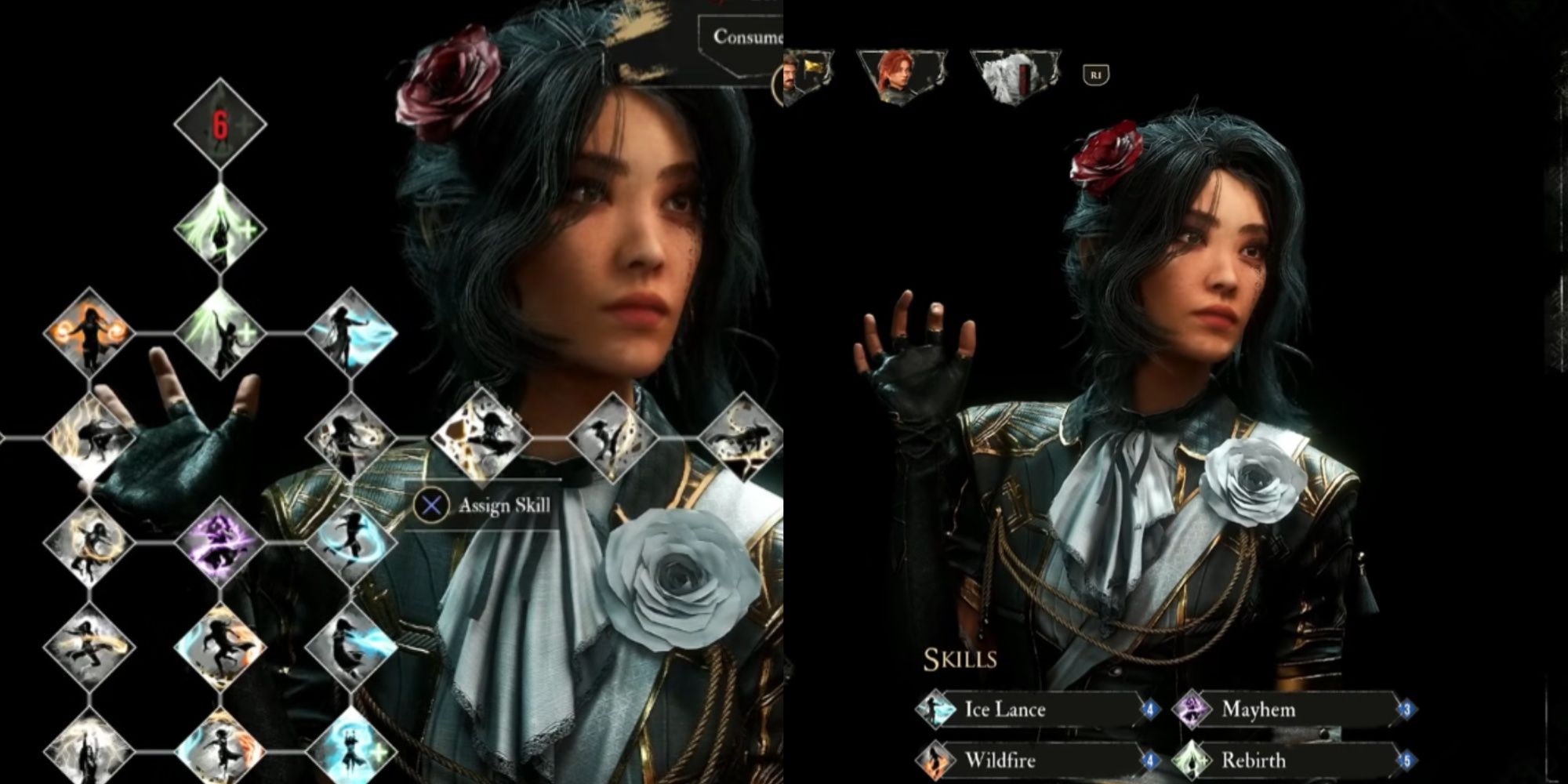 Lune's Skill Tree in Clair Obscur: Expedition 33