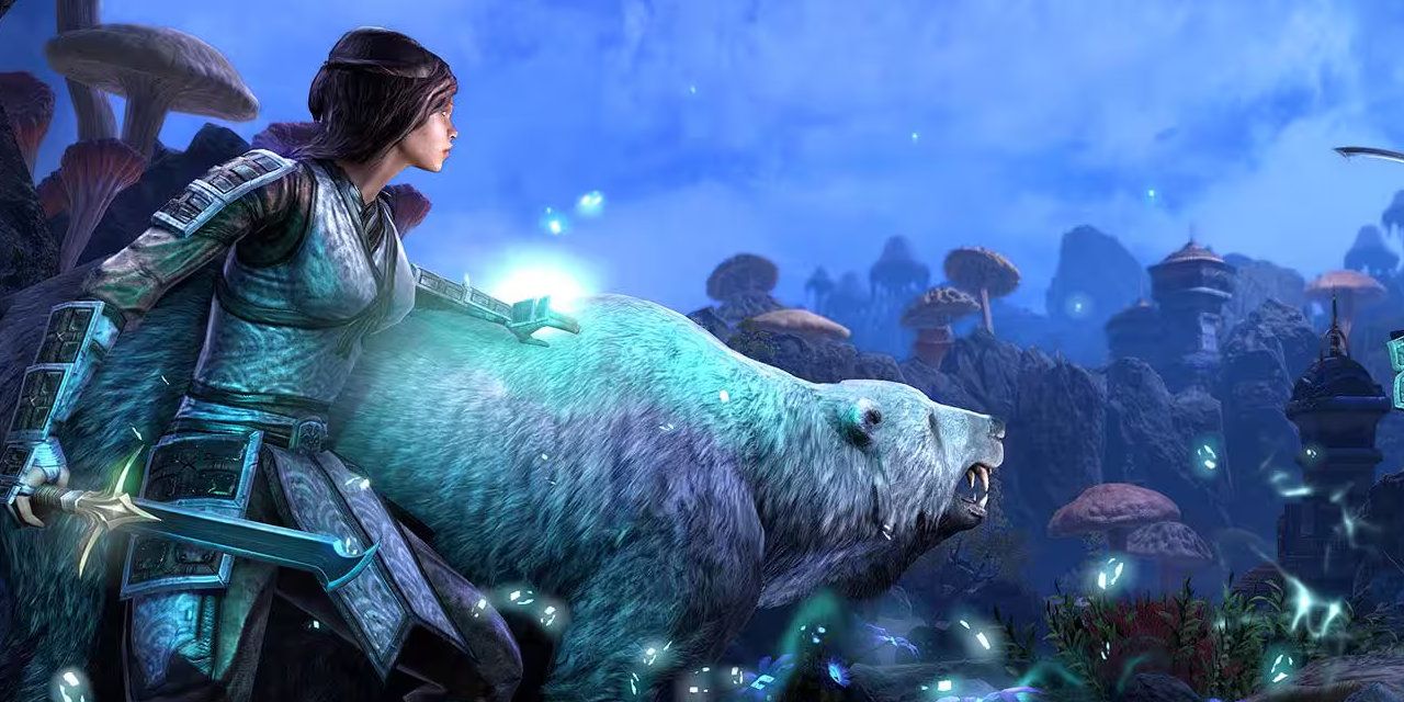 Morrowind ESO -  Adventurer and Bear