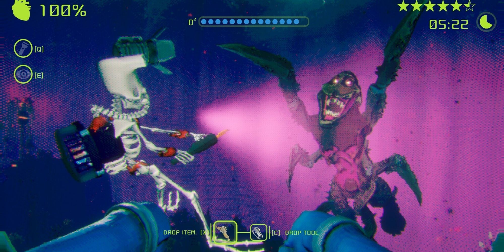 Fighting in Murky Divers