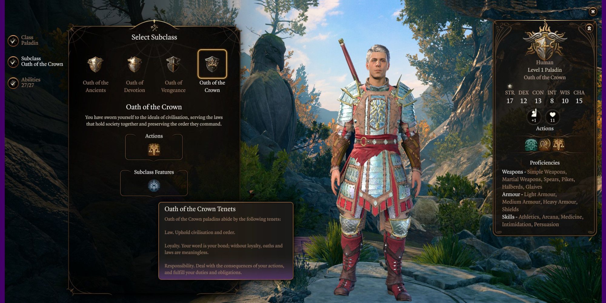 The Oath of the Crown Tenets: Law, Loyalty, and Responsibility. 