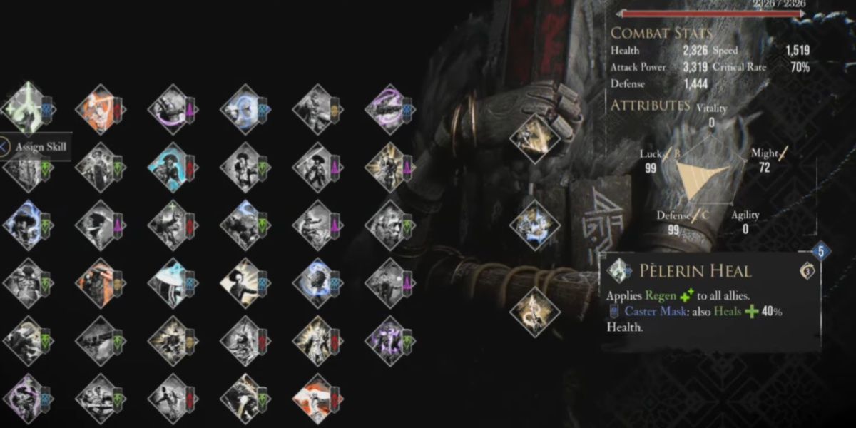 Monco's Pelerin Heal Skill in Clair Obscur: Expedition 33