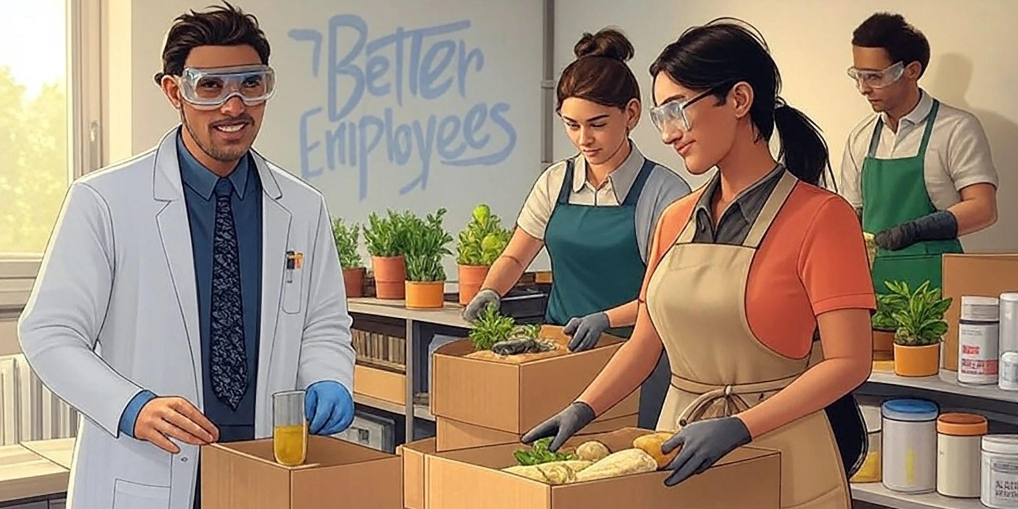 Better Employees mod for Schedule 1