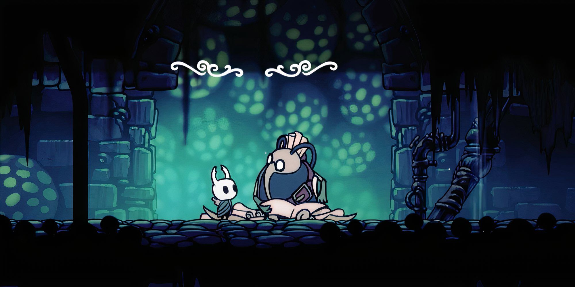 Hollow Knight Cornifer talking to the knight 