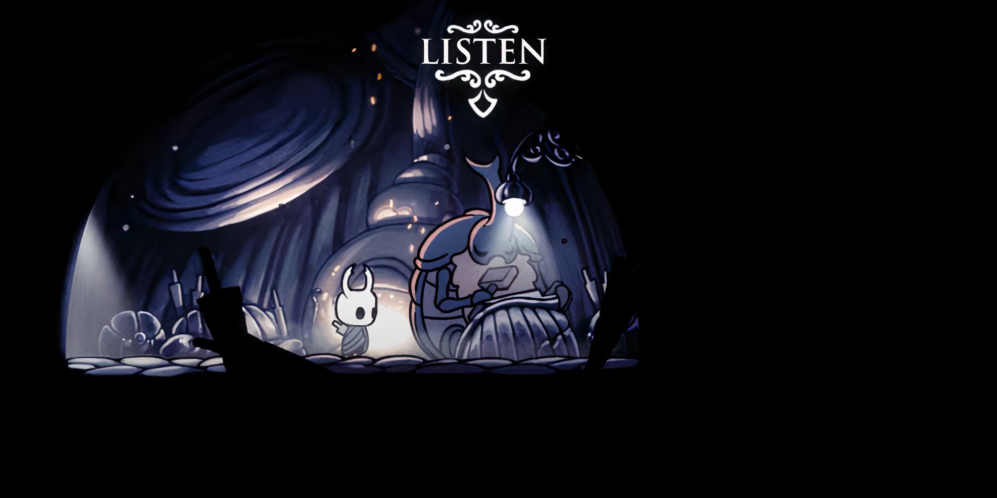 Nailsmith Hollow Knight dialogue wth the knight