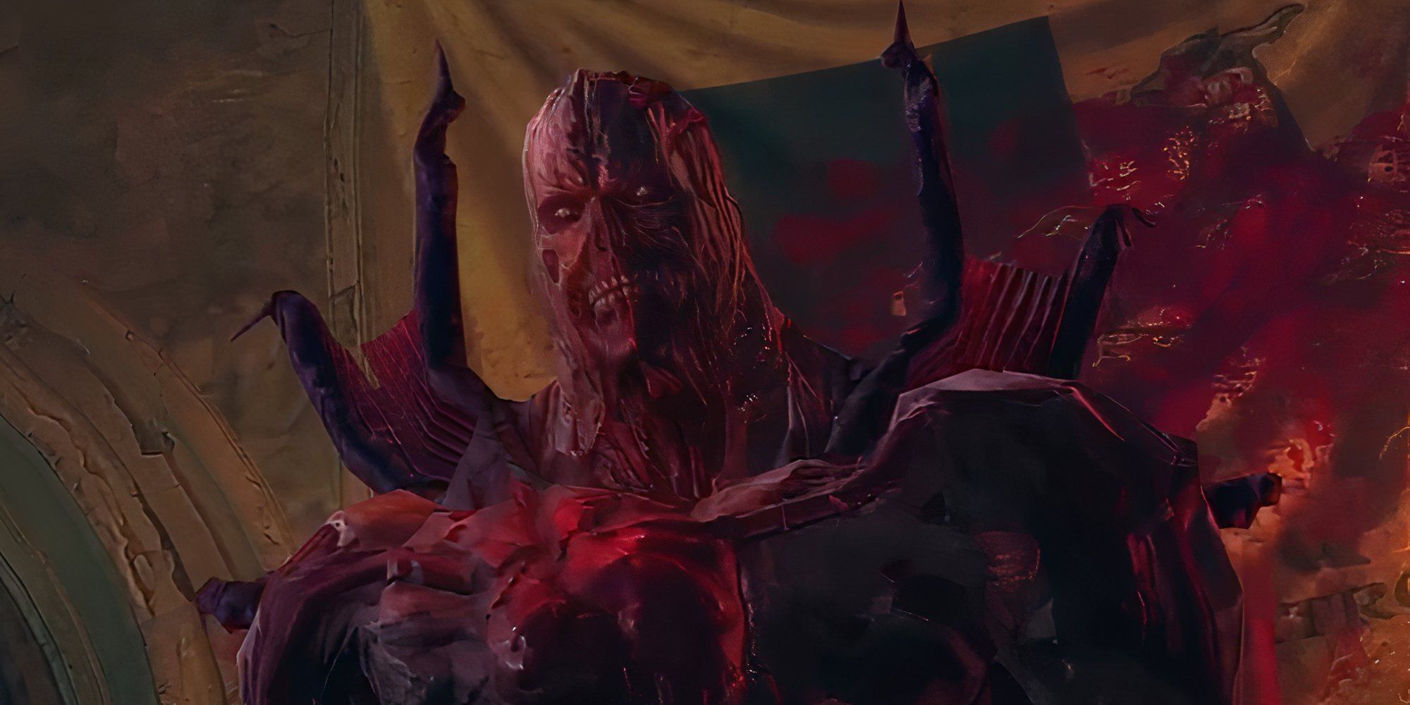 Norman, Resident Evil Revelations Cutscene before boss battle posing