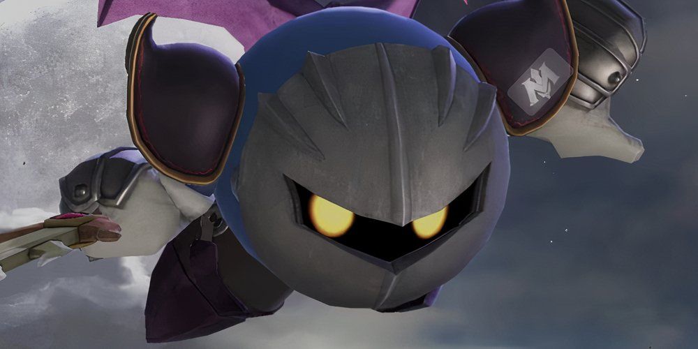super smash bros meta knight posing