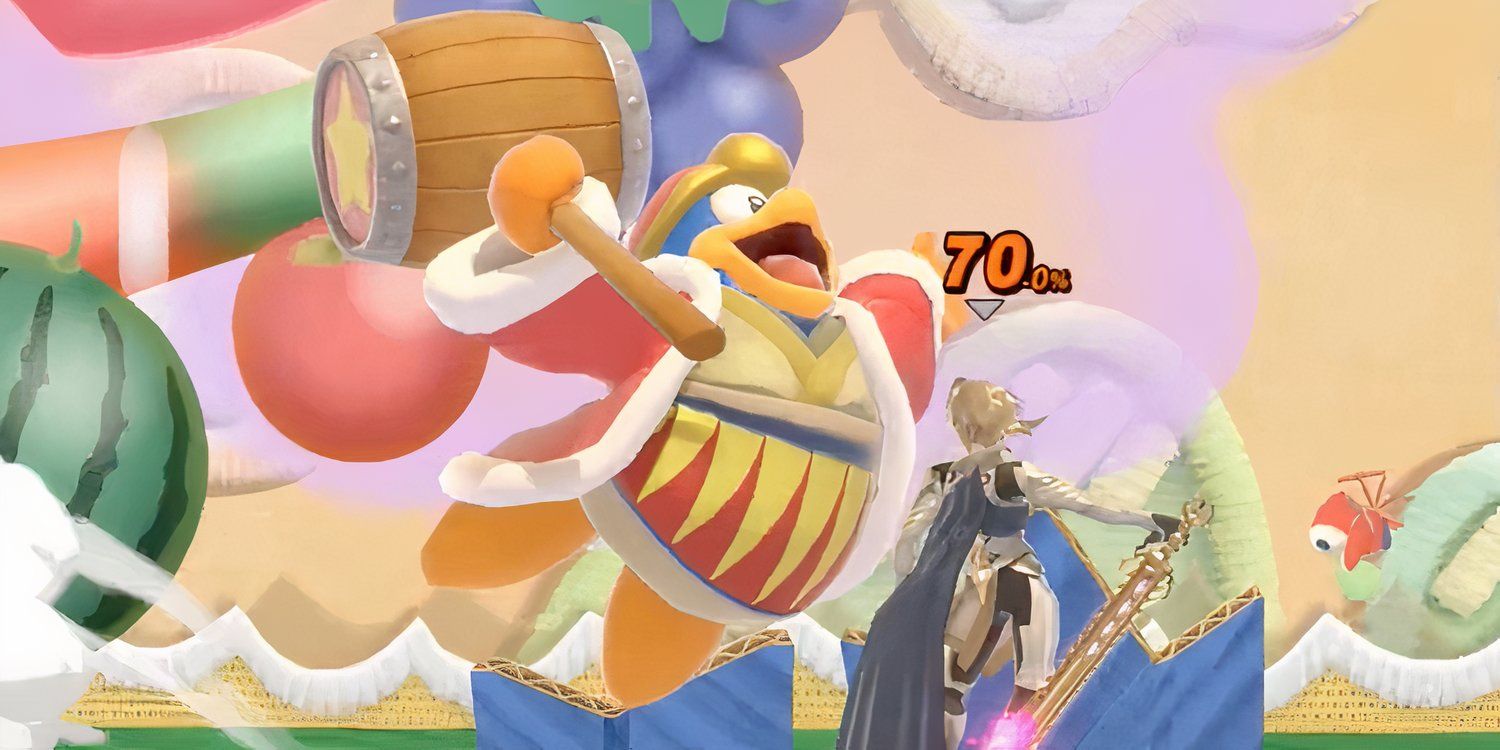 King Dedede Super Smash Bros Ultimate dash attack