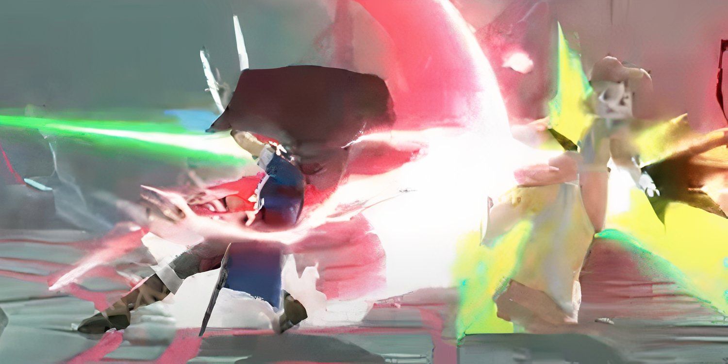 Marth Super Smash Bros Ultimate hitting daisy with forward smash