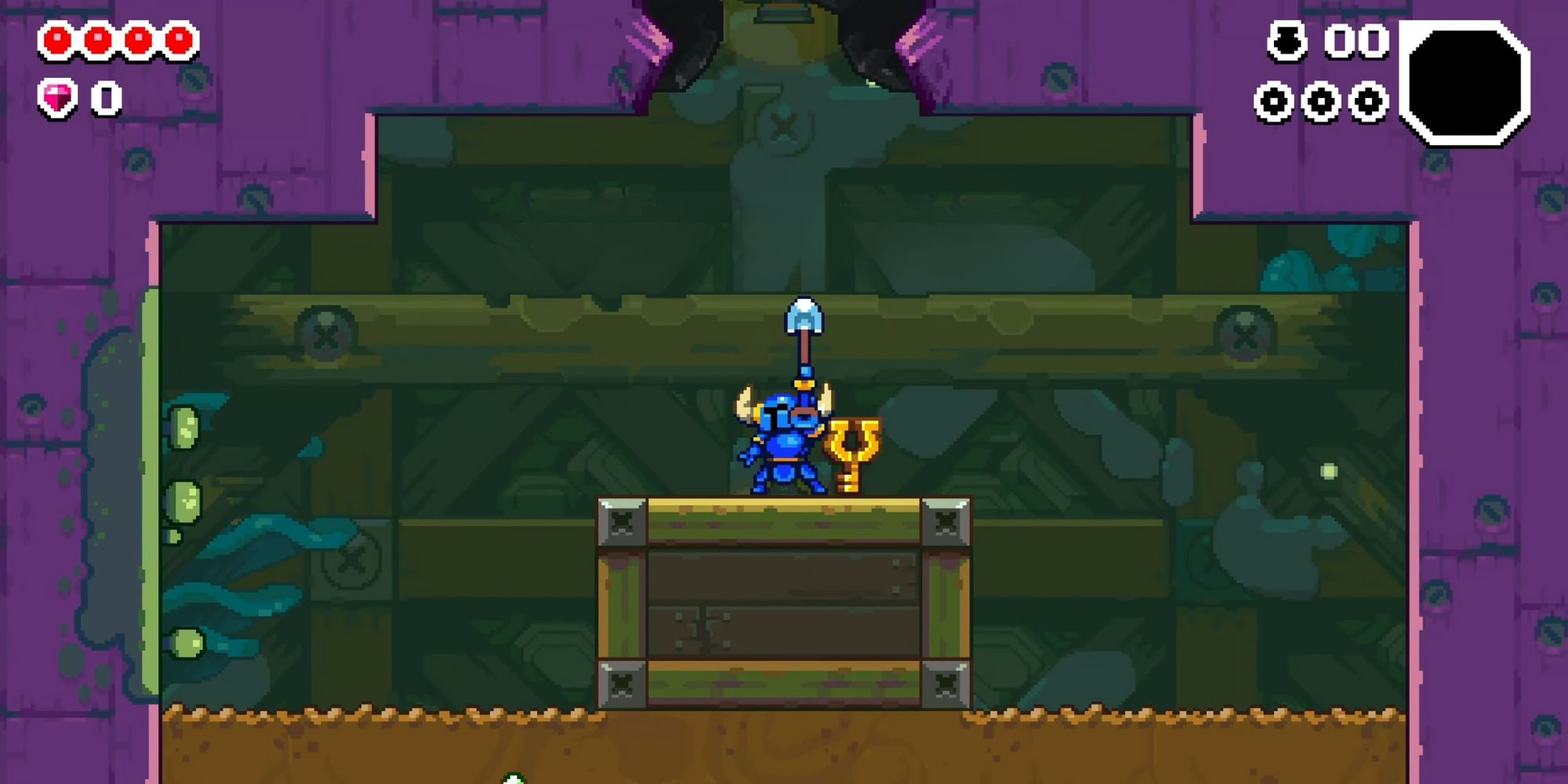 Shovel Knight Dig Mushroom Mines